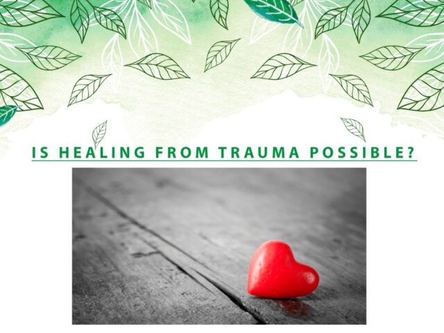 Image with the text "Healing from Trauma: A Journey to Recovery"